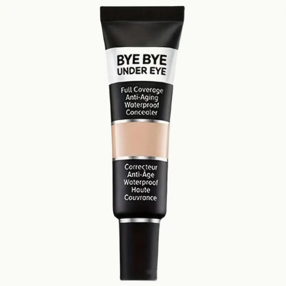 Two .4 ounce BYE BYE UNDER EYE Full Coverage Waterproof Concealer Medium (N) 20